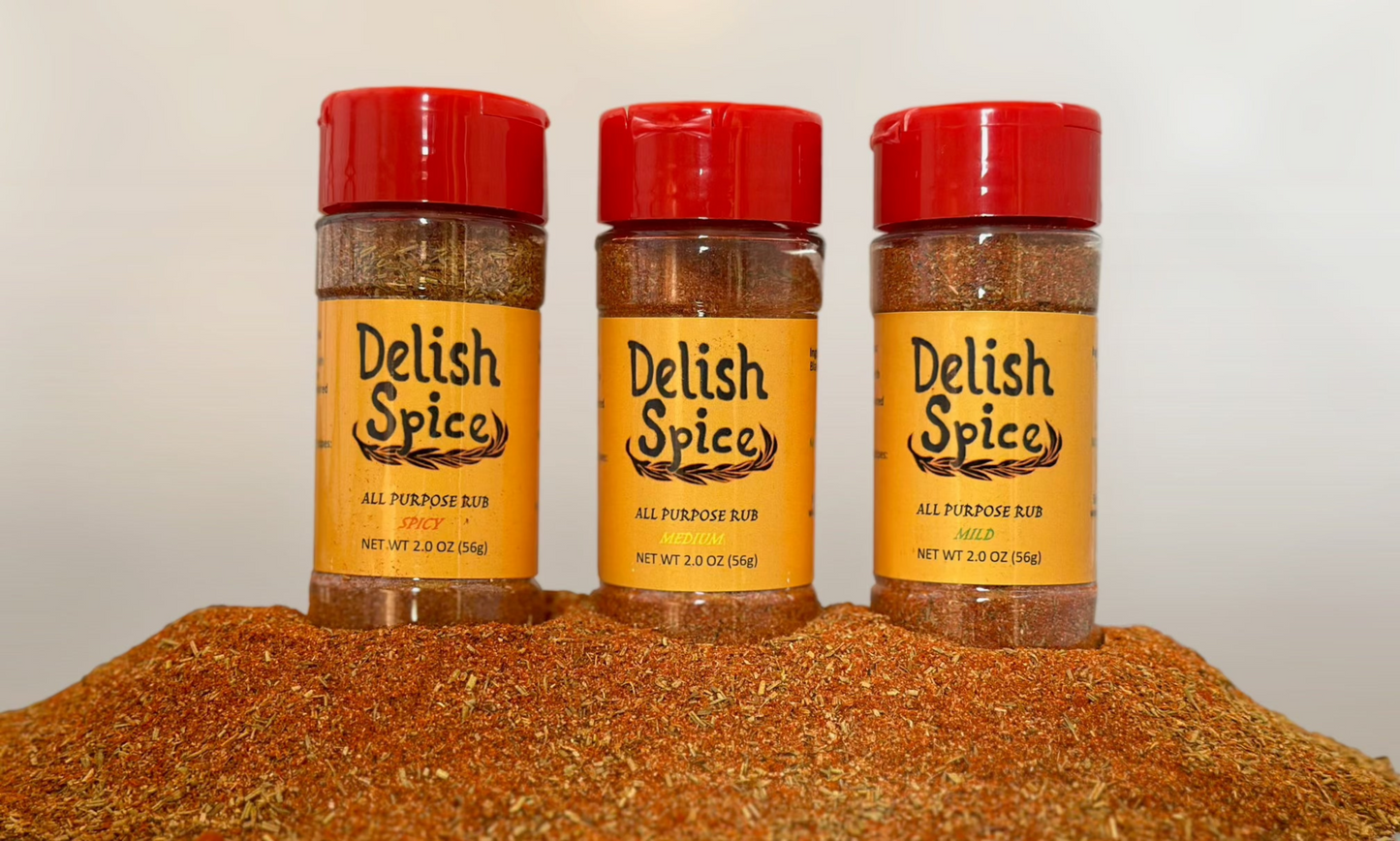 Delish Spice All Purpose Rub - The Trio 30% OFF